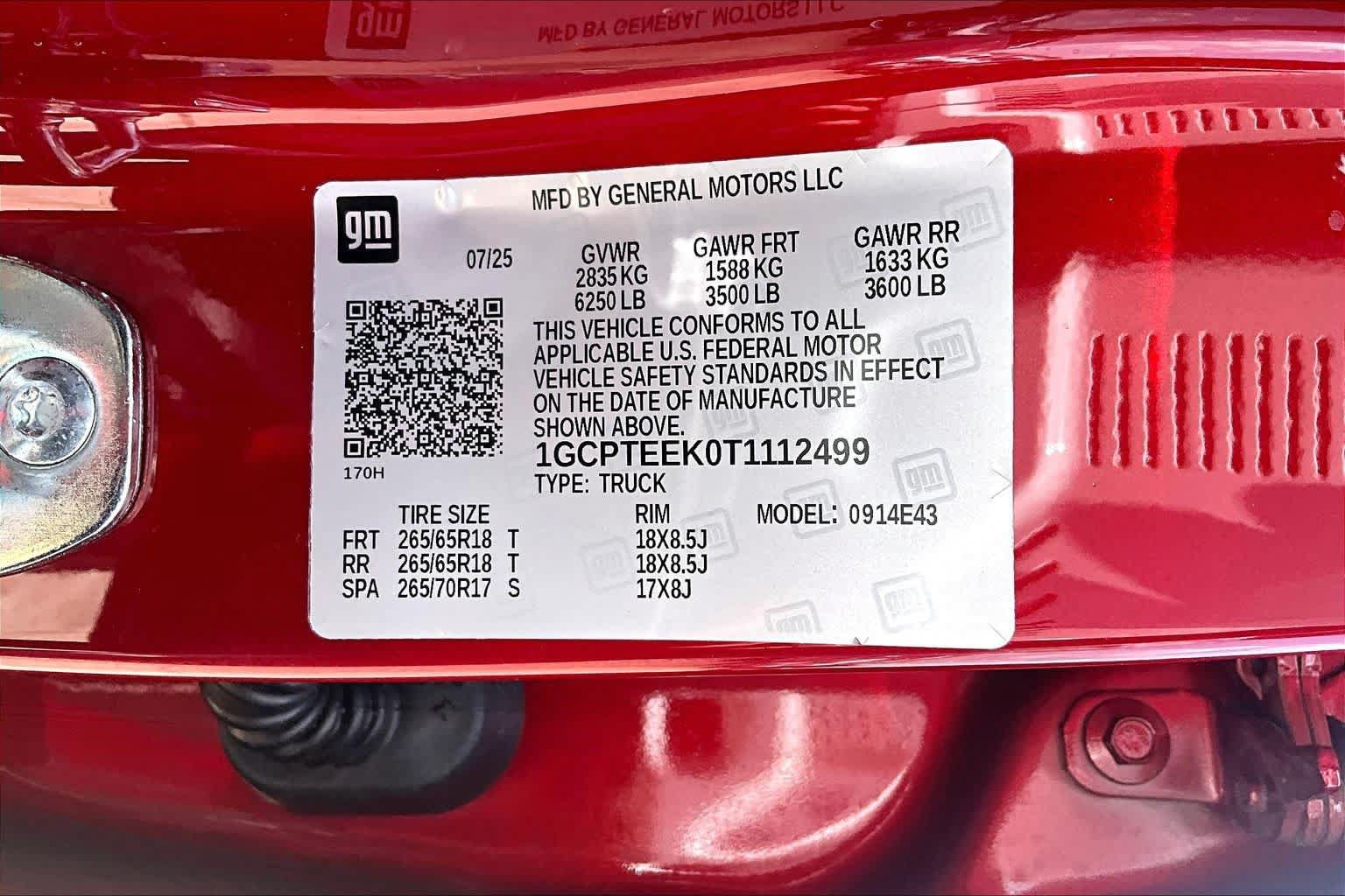 Used 2026 Chevrolet Colorado Trail Boss AWD/4WD image 37