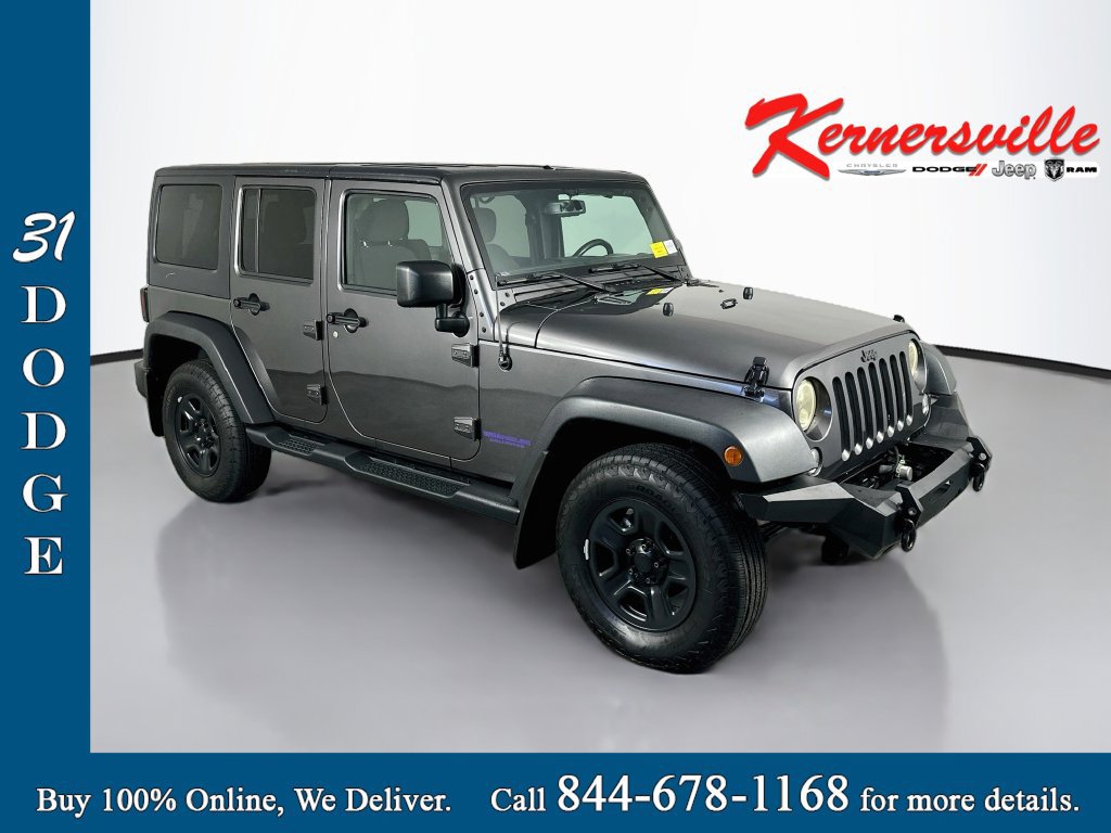 Used 2016 Jeep Wrangler Unlimited Sport w/ Quick Order Package 24S