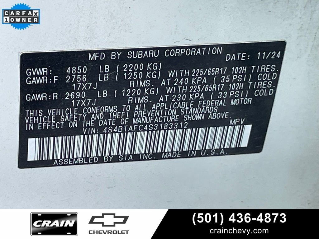 Used 2025 Subaru Outback Premium image 33