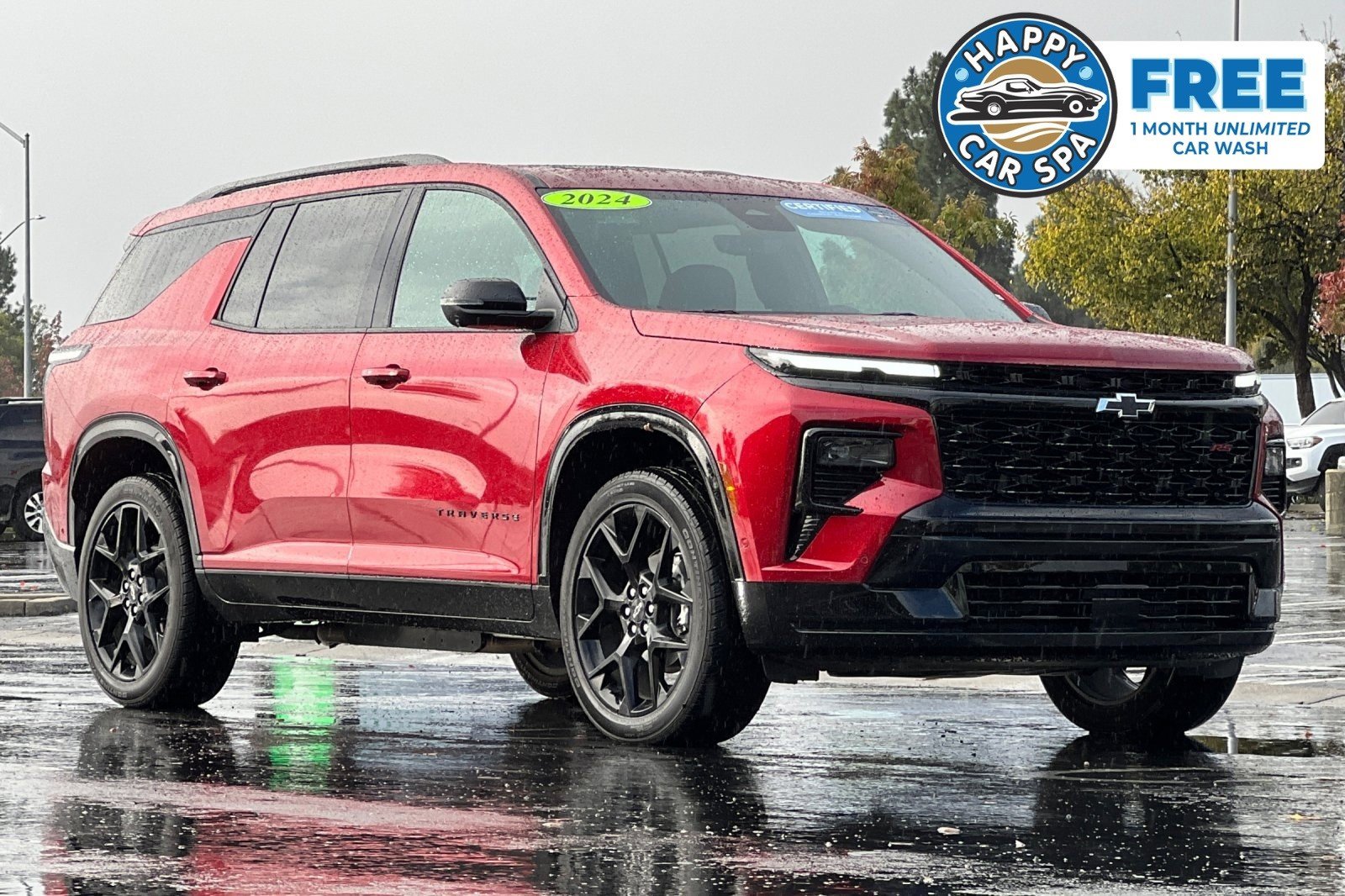 Certified 2024 Chevrolet Traverse RS w/ LPO, Floor Liner Package