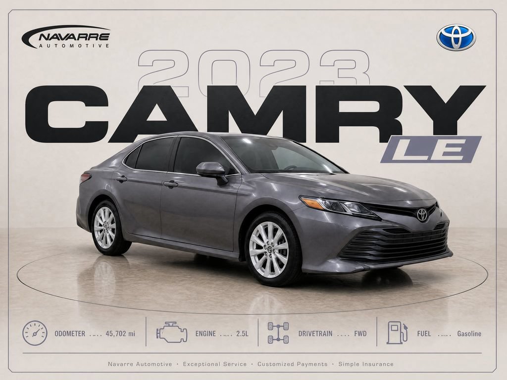 Used 2023 Toyota Camry LE w/ Convenience Package FWD video 1