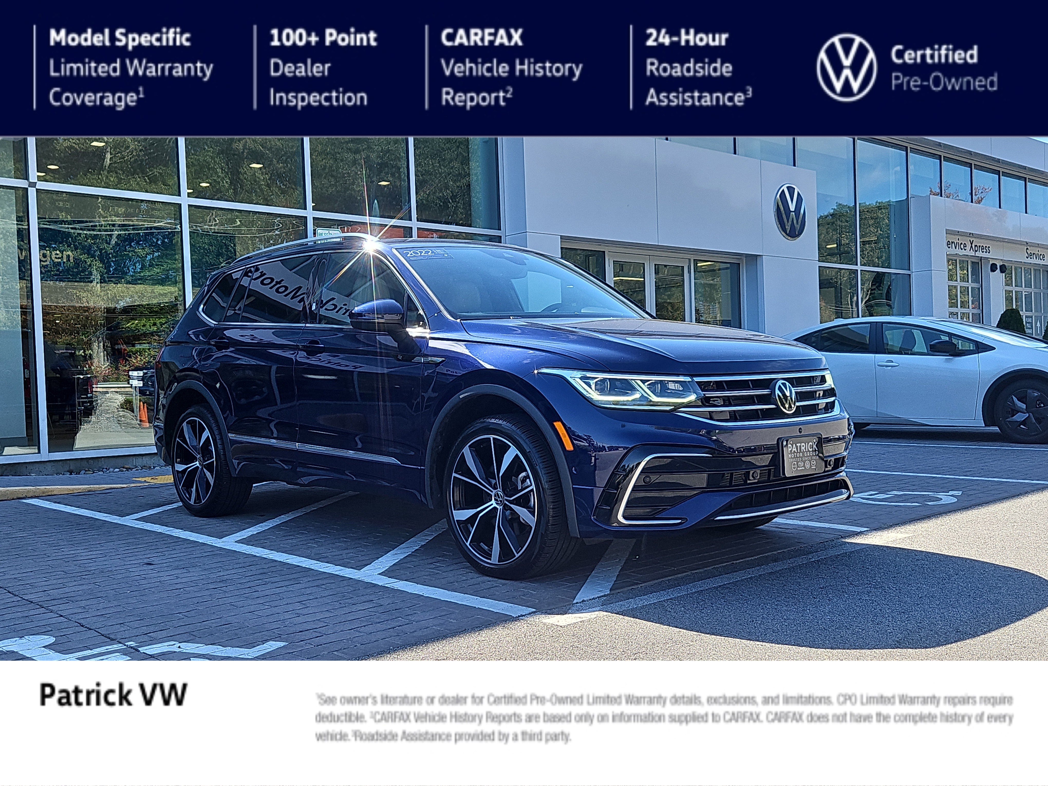 Certified 2022 Volkswagen Tiguan SEL R-Line
