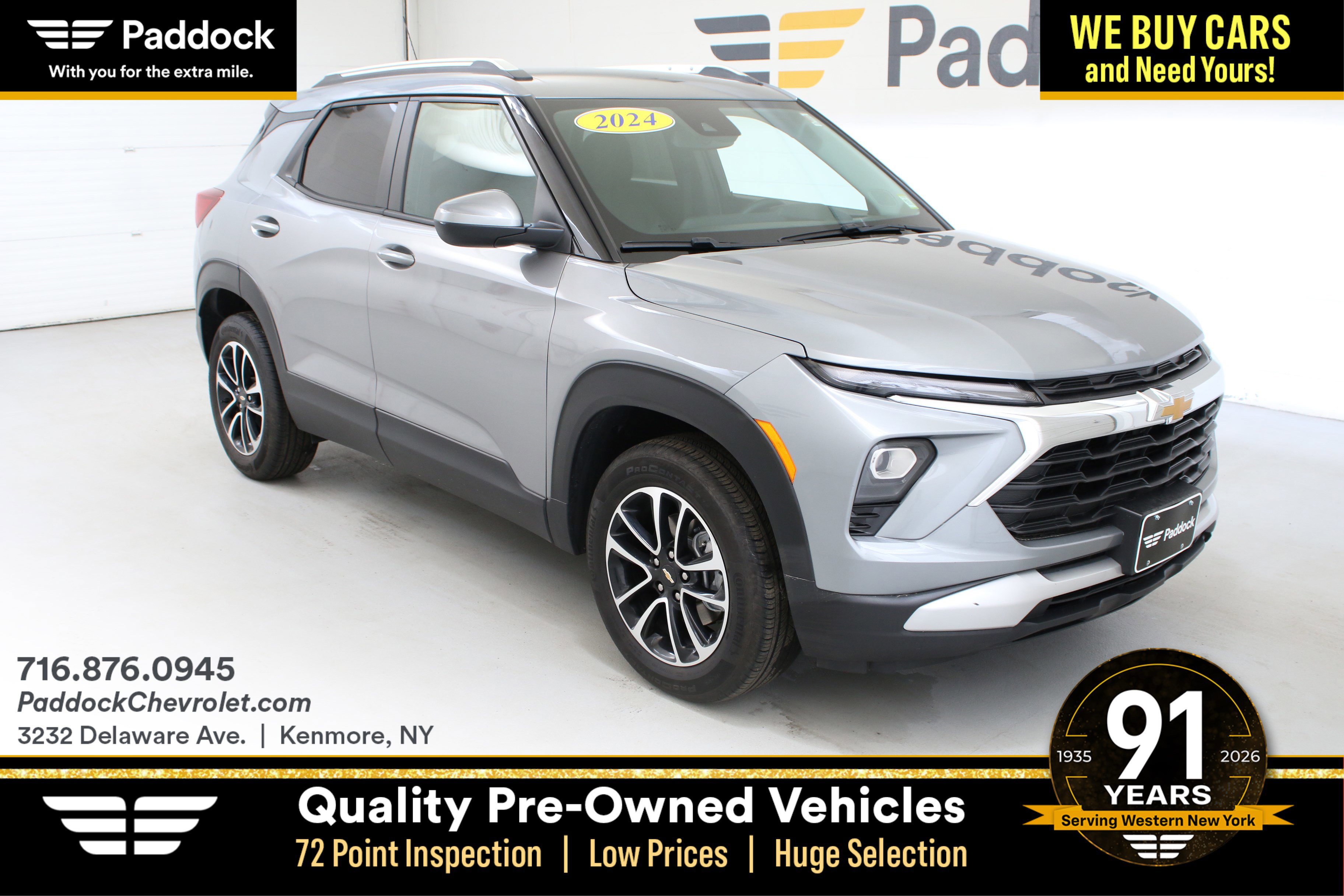 Used 2024 Chevrolet TrailBlazer LT w/ Convenience Package AWD/4WD image 1