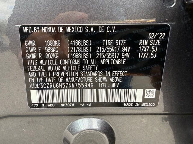 Used 2022 Honda HR-V EX image 16
