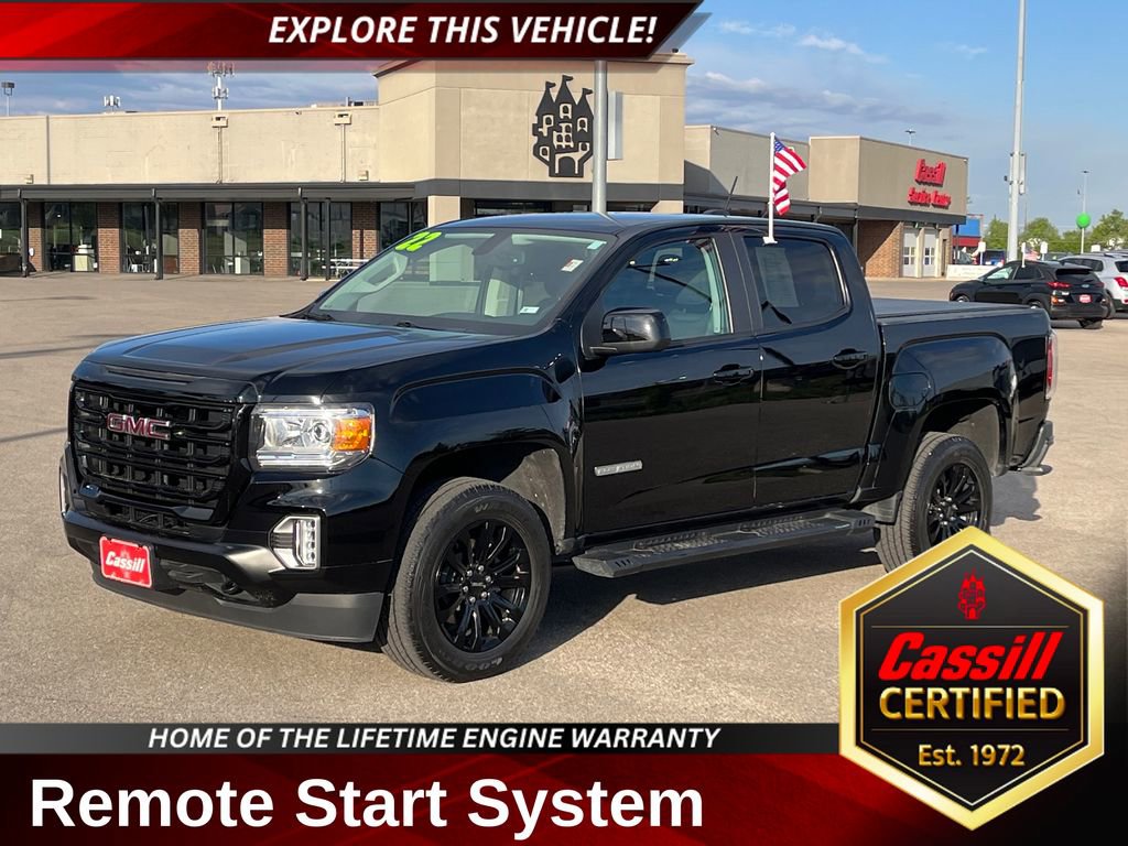Used 2022 GMC Canyon Elevation w/ Trailering Package RWD image 1