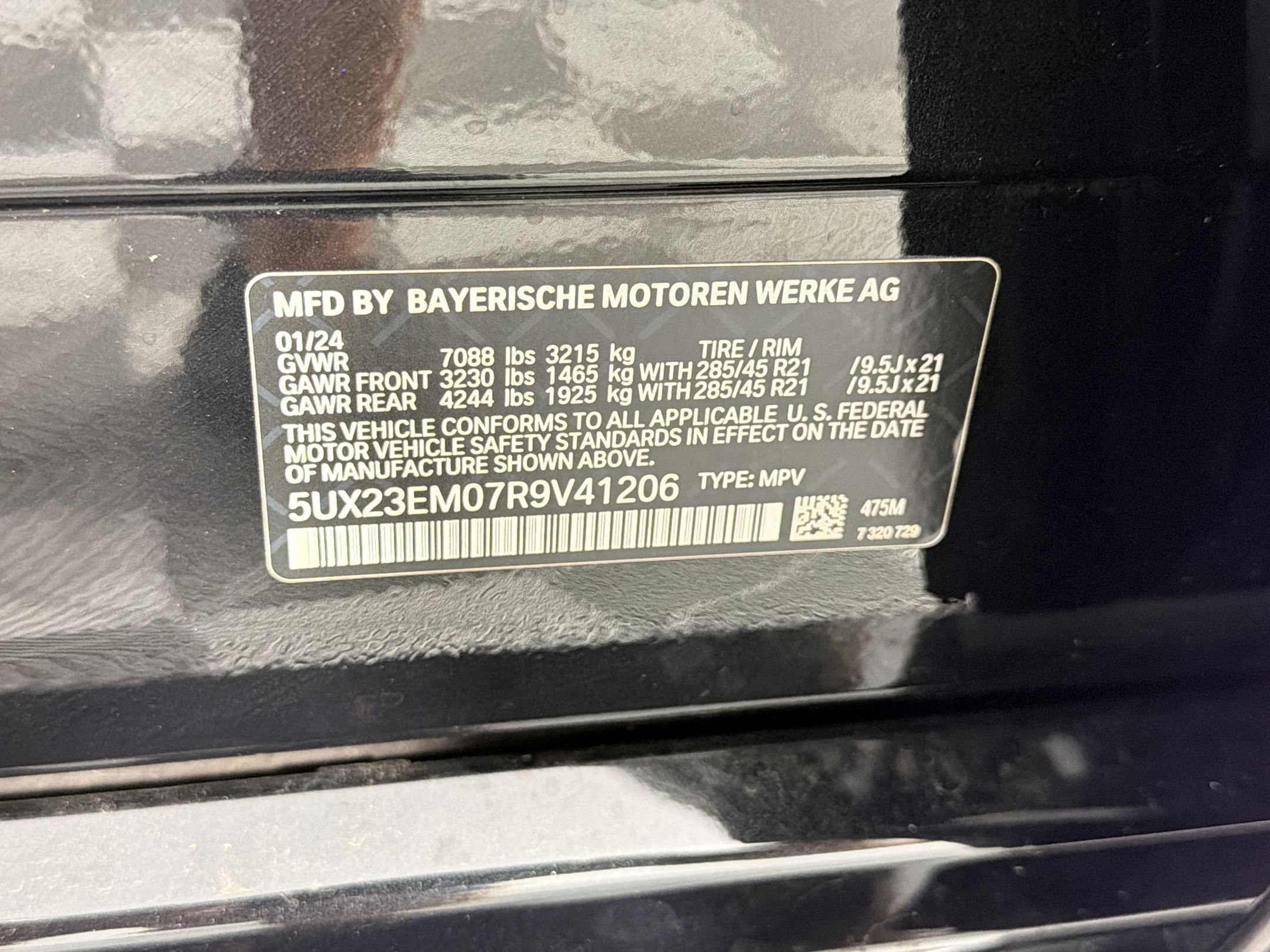 Used 2024 BMW X7 xDrive40i w/ Climate Comfort Package AWD/4WD image 20