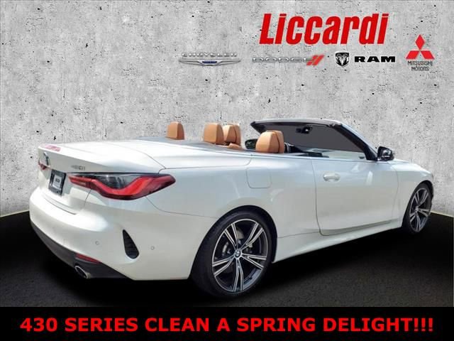 Used 2021 BMW 430i Convertible w/ Convenience Package RWD image 23
