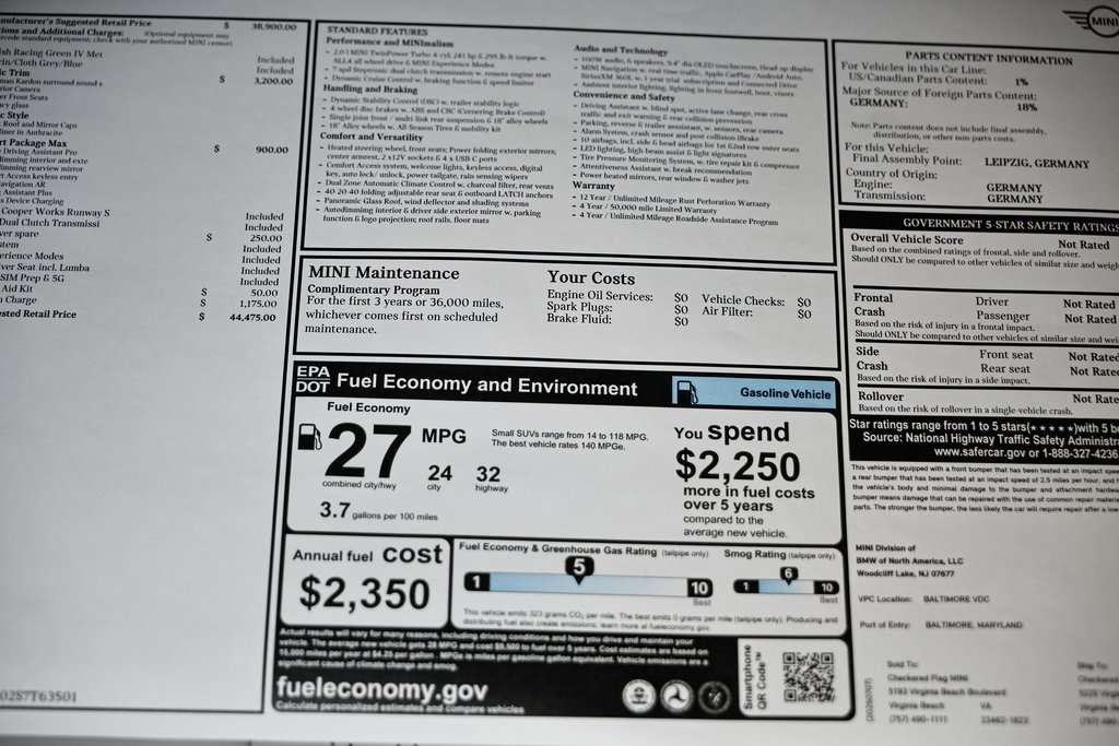 New 2025 MINI Cooper Countryman S w/ Comfort Package Max image 41