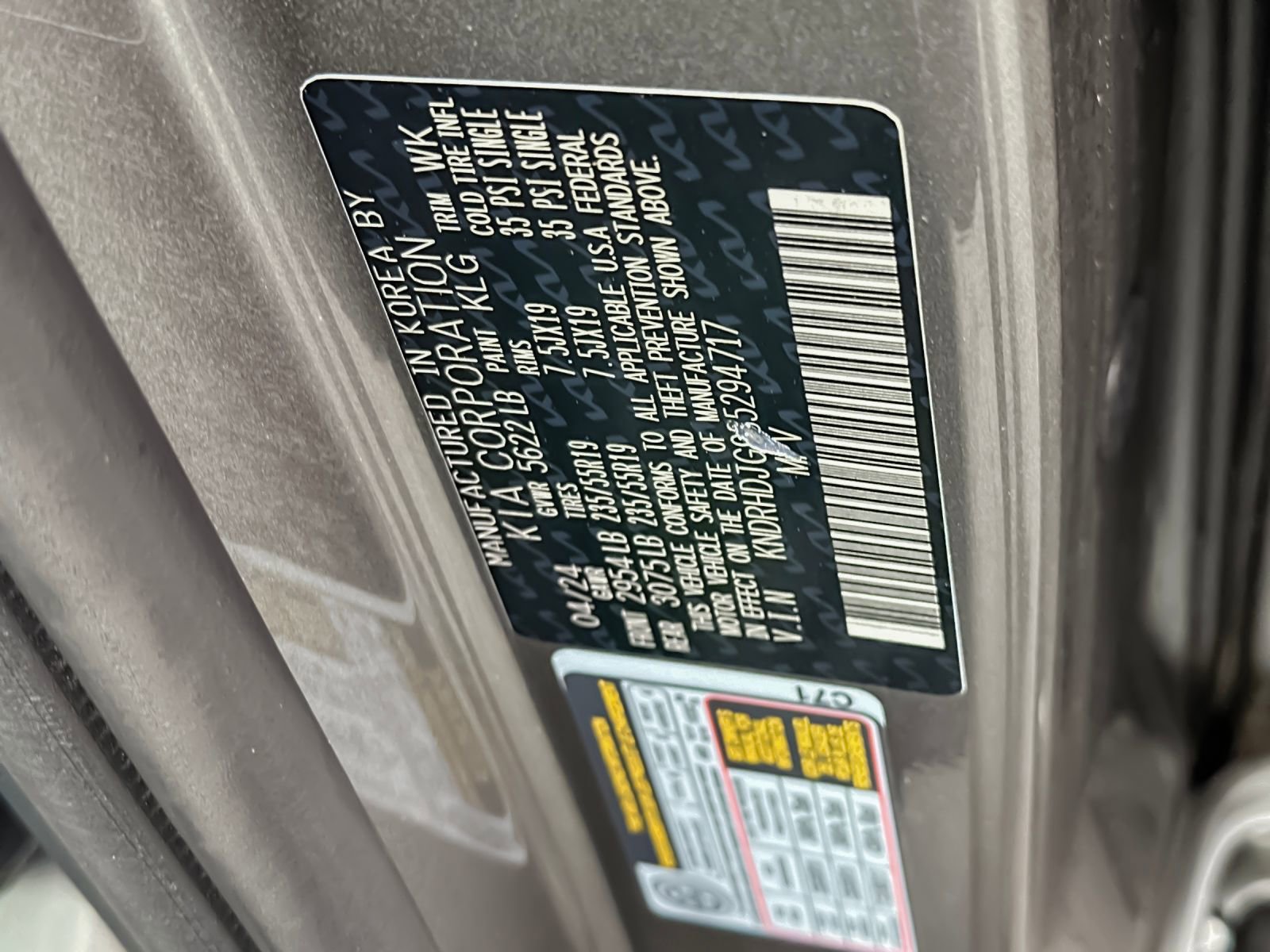 Used 2025 Kia Sorento EX image 28