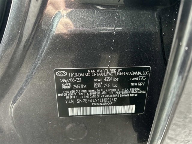 Used 2020 Hyundai Sonata SEL w/ Convenience Package image 32