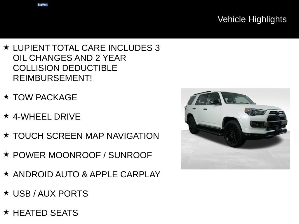 Used 2021 Toyota 4Runner Nightshade AWD/4WD image 7