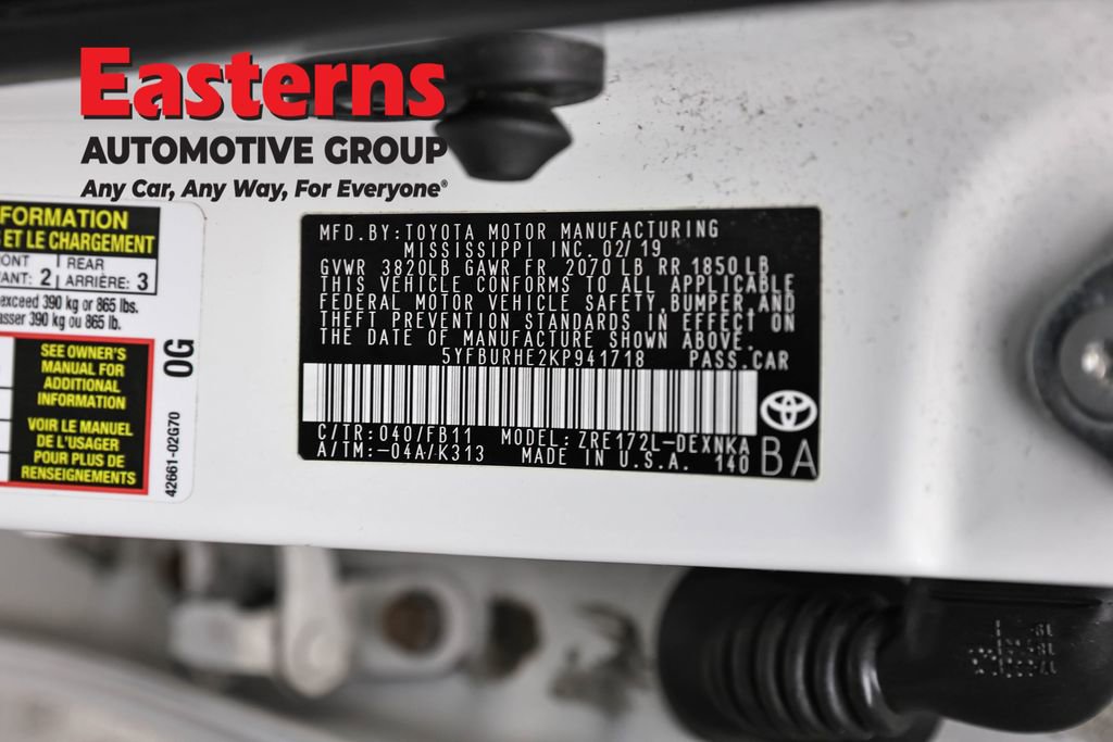 Used 2019 Toyota Corolla LE FWD image 33