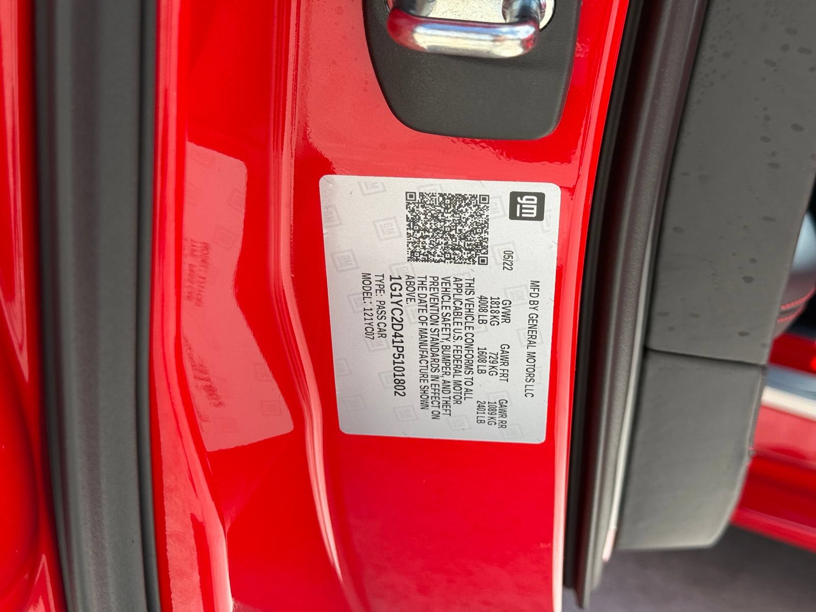 Used 2023 Chevrolet Corvette Stingray Premium Cpe w/ 3LT RWD image 36