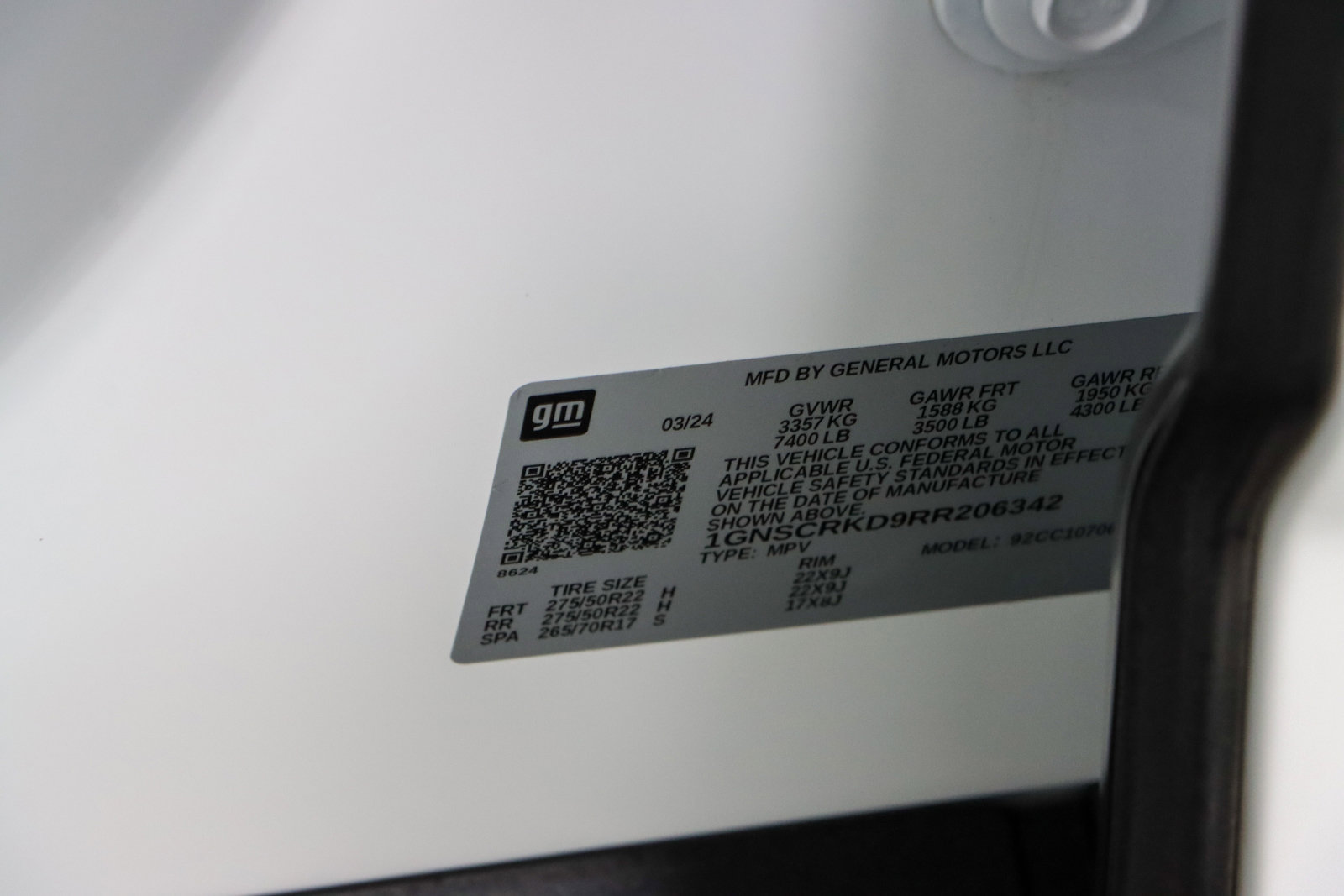 Used 2024 Chevrolet Tahoe RST w/ Luxury Package RWD image 38