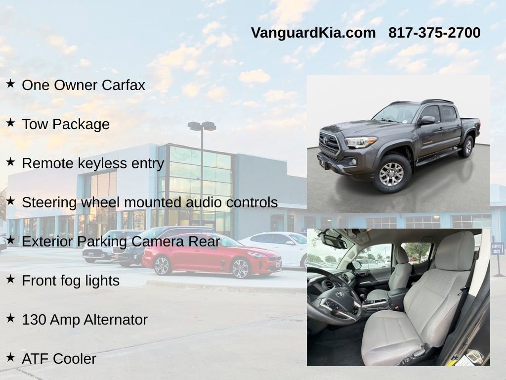 Used 2017 Toyota Tacoma SR5 w/ Tow Package image 6