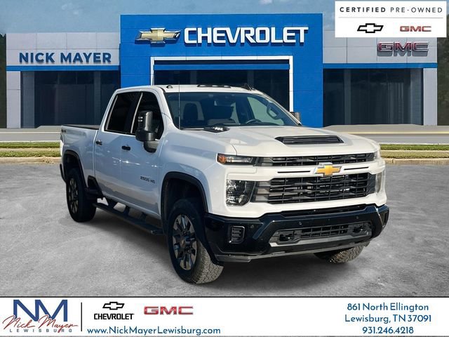 Certified 2025 Chevrolet Silverado 2500 Custom w/ Custom Value Package