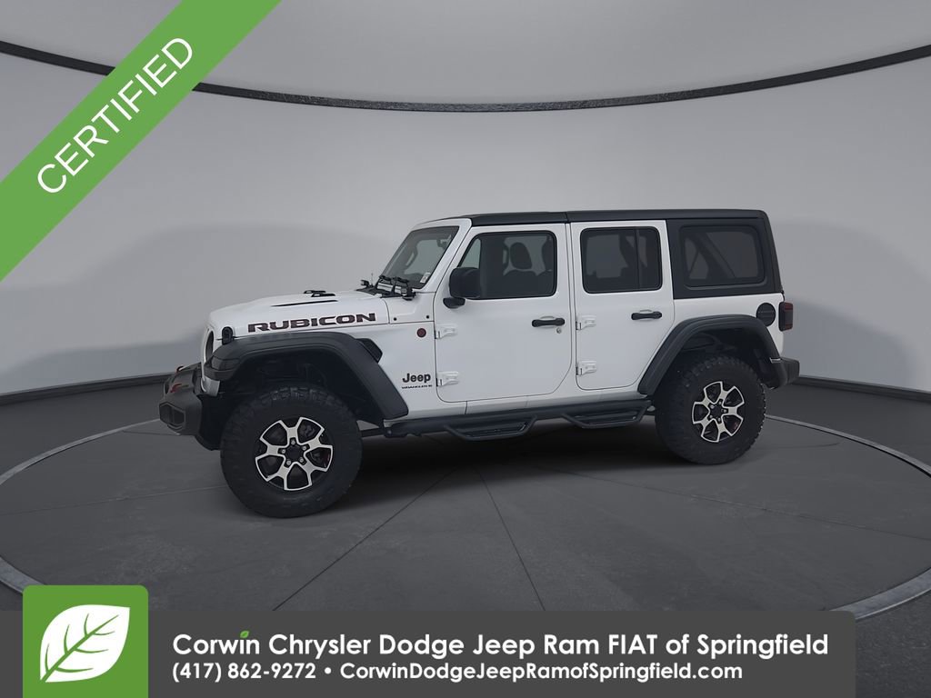 Certified 2023 Jeep Wrangler Unlimited Rubicon w/ Safety Group AWD/4WD image 8