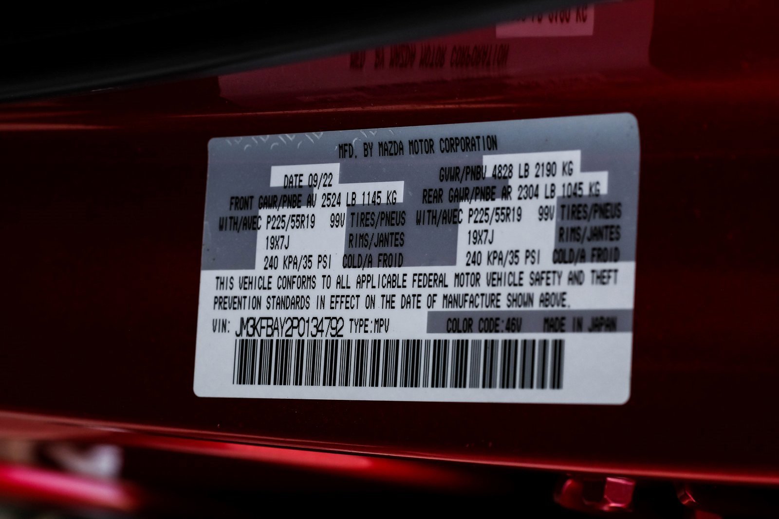 Used 2023 MAZDA CX-5 AWD 2.5 Turbo image 59