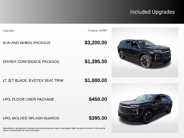 New 2027 Chevrolet Traverse LT w/ Sun and Wheel Package FWD image 5