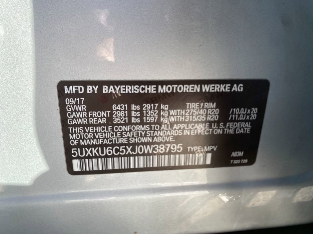 Used 2018 BMW X6 xDrive50i AWD/4WD image 34