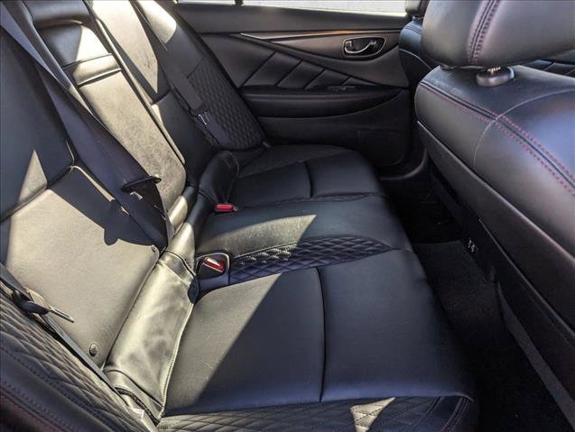 Used 2024 INFINITI Q50 Red Sport 400 w/ Black Opal Edition image 20