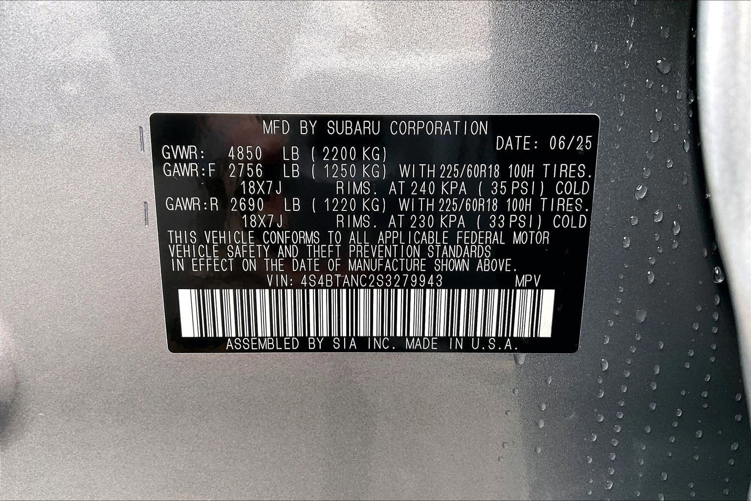 Certified 2025 Subaru Outback Limited w/ Popular Package #2 image 30