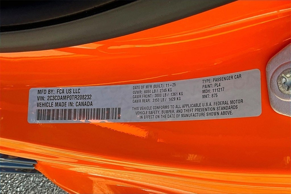 New 2026 Dodge Charger Scat Pack w/ Blacktop Package image 12