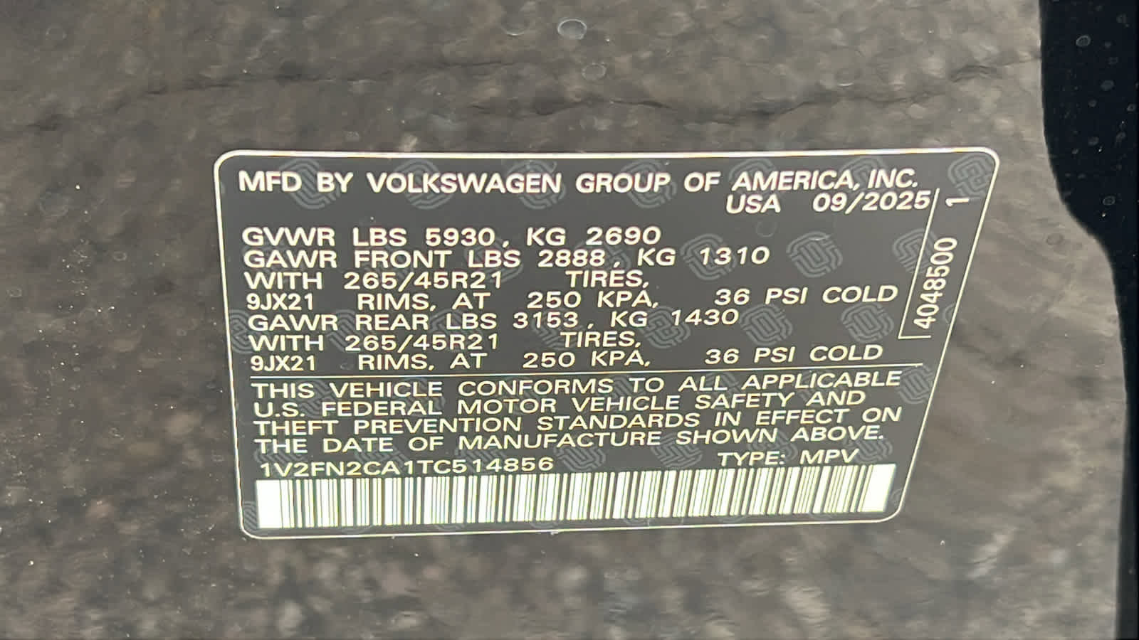 New 2026 Volkswagen Atlas SEL Premium R-Line image 30