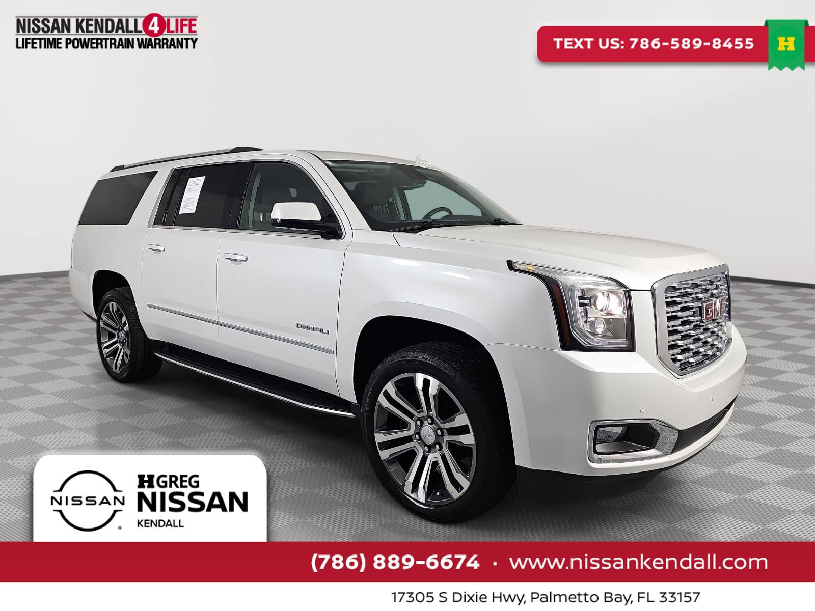 Used 2020 GMC Yukon XL Denali w/ Open Road Package RWD image 1