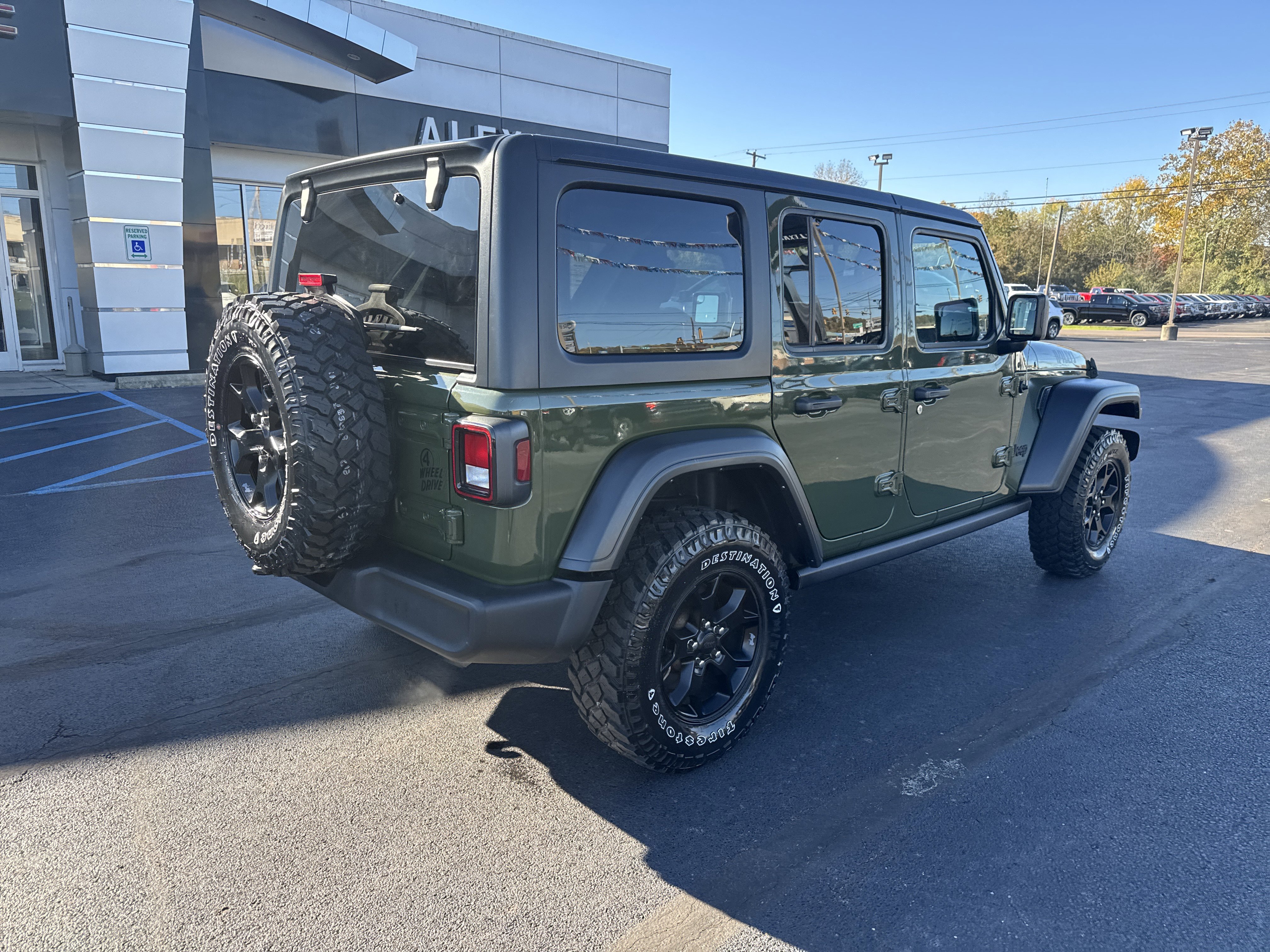 Used 2021 Jeep Wrangler Unlimited Sport video 3