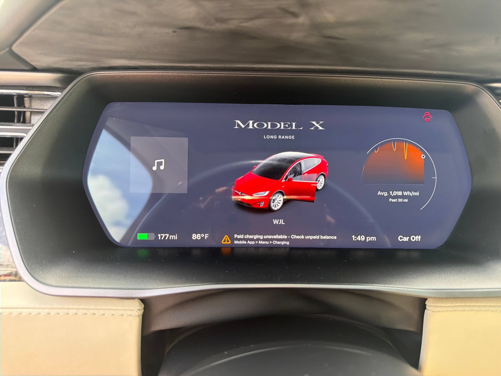 Used 2019 Tesla Model X Long Range AWD/4WD image 18