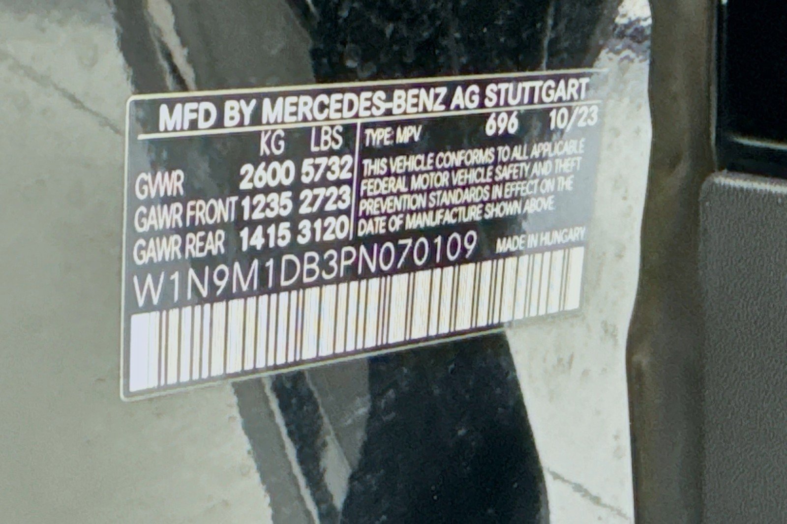 Certified 2023 Mercedes-Benz EQB 350 4MATIC SUV image 25