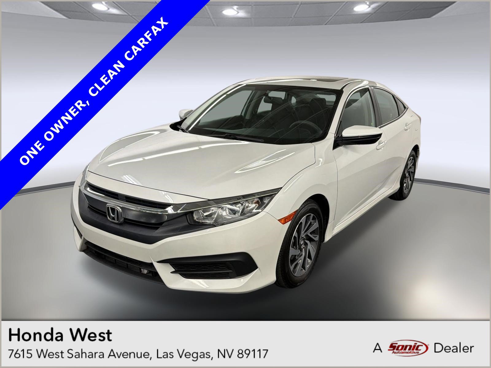 Certified 2018 Honda Civic EX image 1