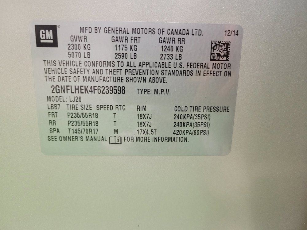 Used 2015 Chevrolet Equinox LTZ image 33