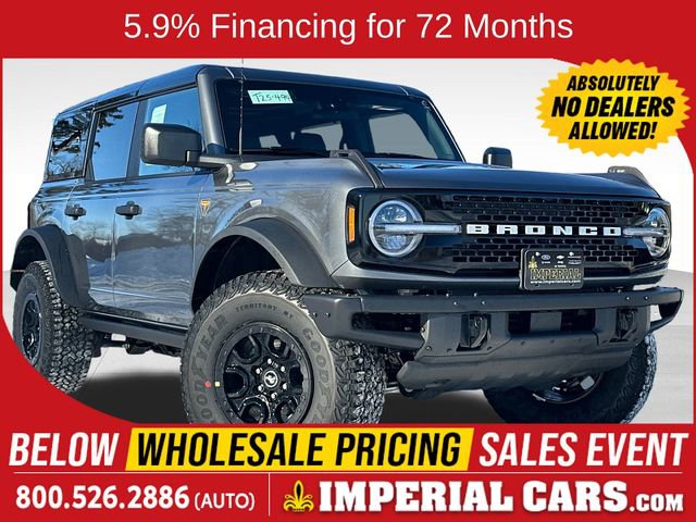 New 2025 Ford Bronco Badlands w/ Sasquatch Package image 1