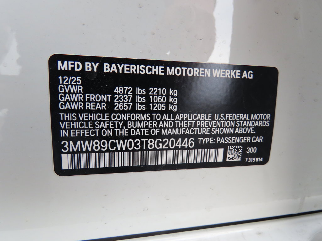 Certified 2026 BMW 330i xDrive Sedan w/ Premium Package AWD/4WD image 44