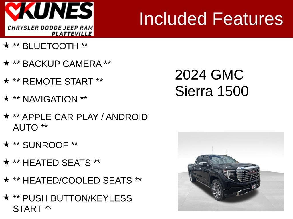 Used 2024 GMC Sierra 1500 Denali image 2