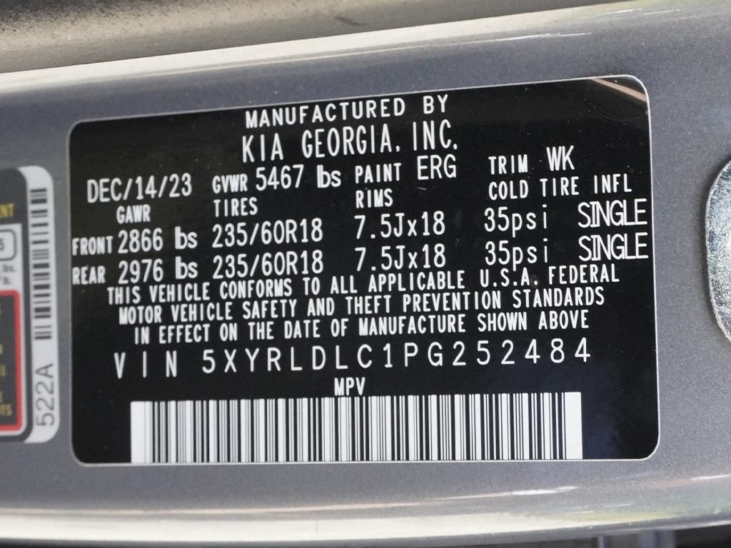 Used 2023 Kia Sorento S w/ Panoramic Sunroof Package AWD/4WD image 58
