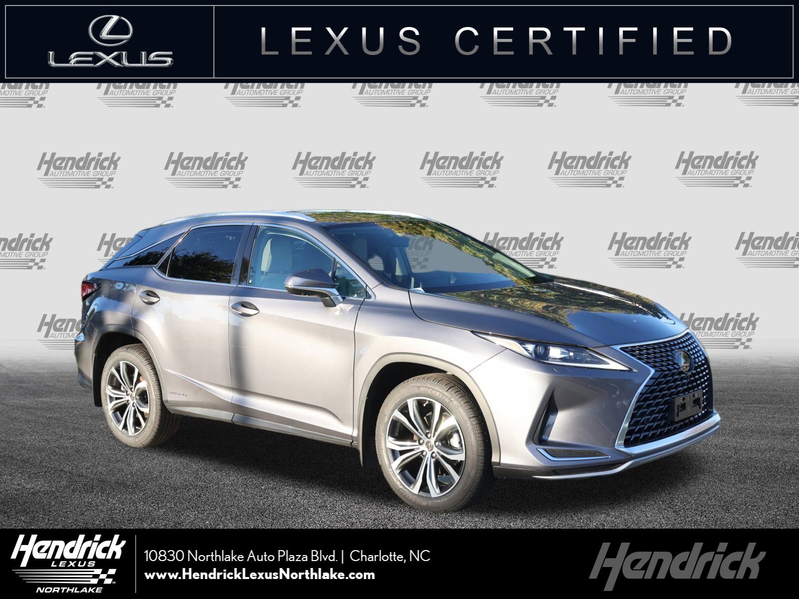 Certified 2022 Lexus RX 450h AWD w/ Premium Package