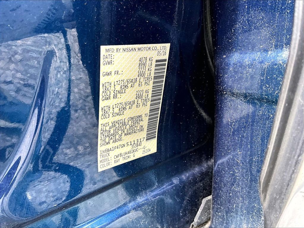 Used 2016 Nissan Titan PRO-4X w/ Pro-4x Convenience Package image 28