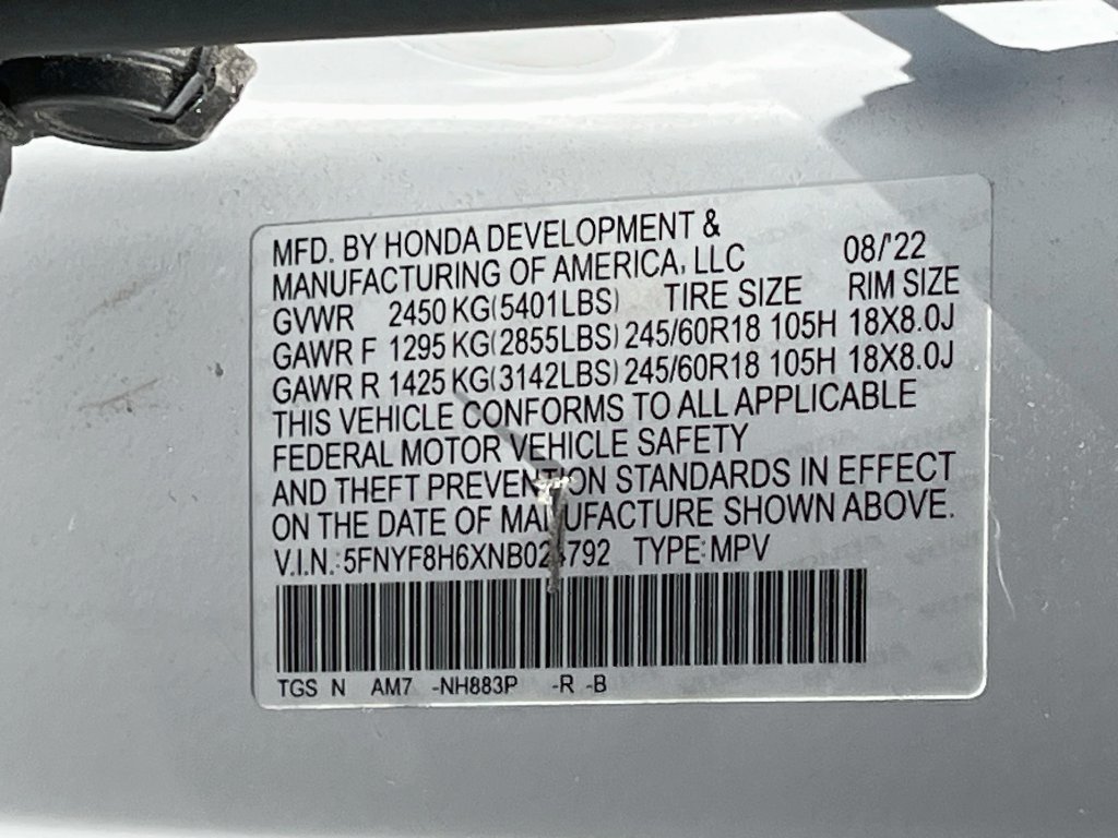 Used 2022 Honda Passport TrailSport image 33
