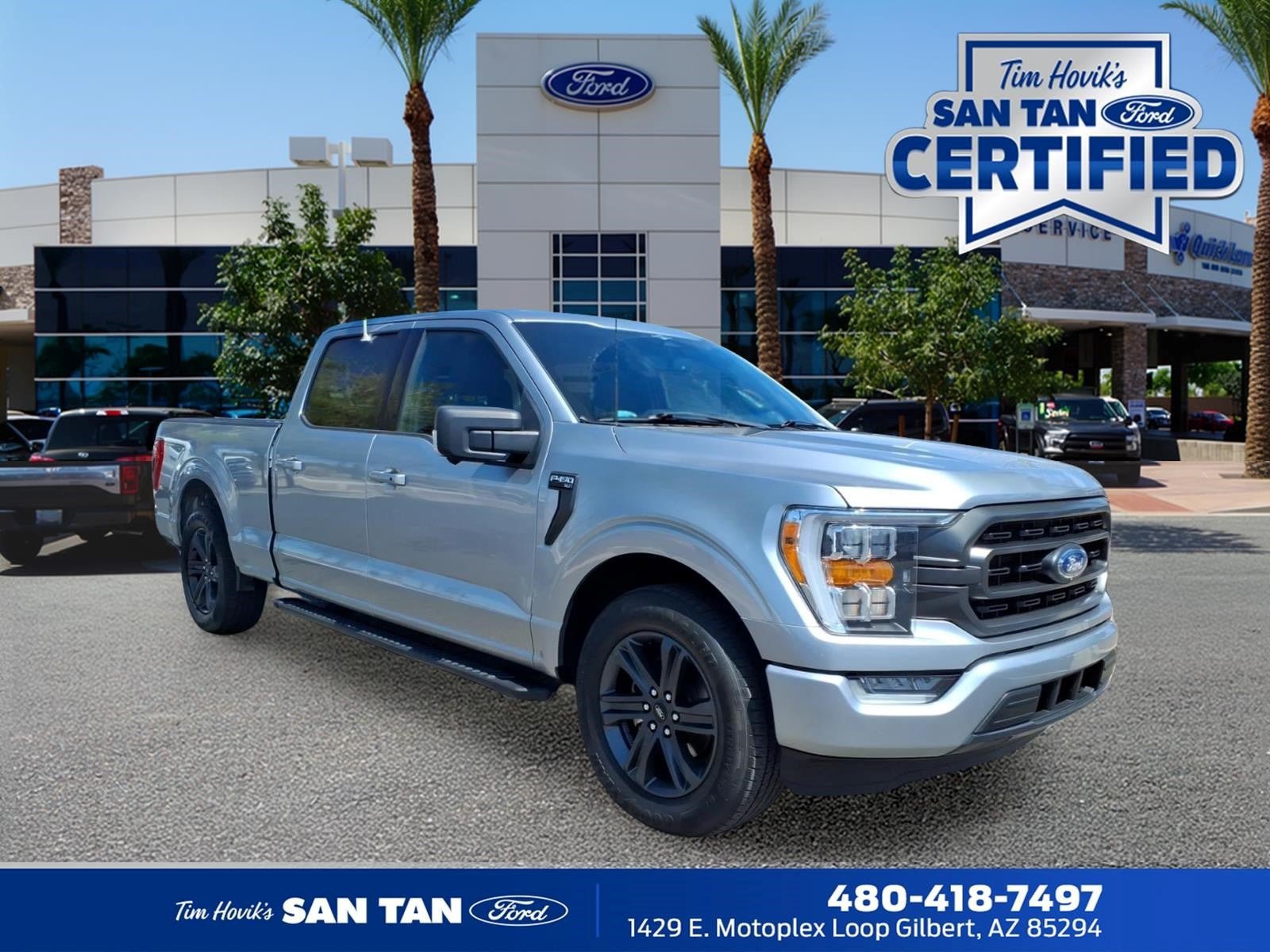 Certified 2023 Ford F150 XLT w/ Equipment Group 302A High RWD image 1