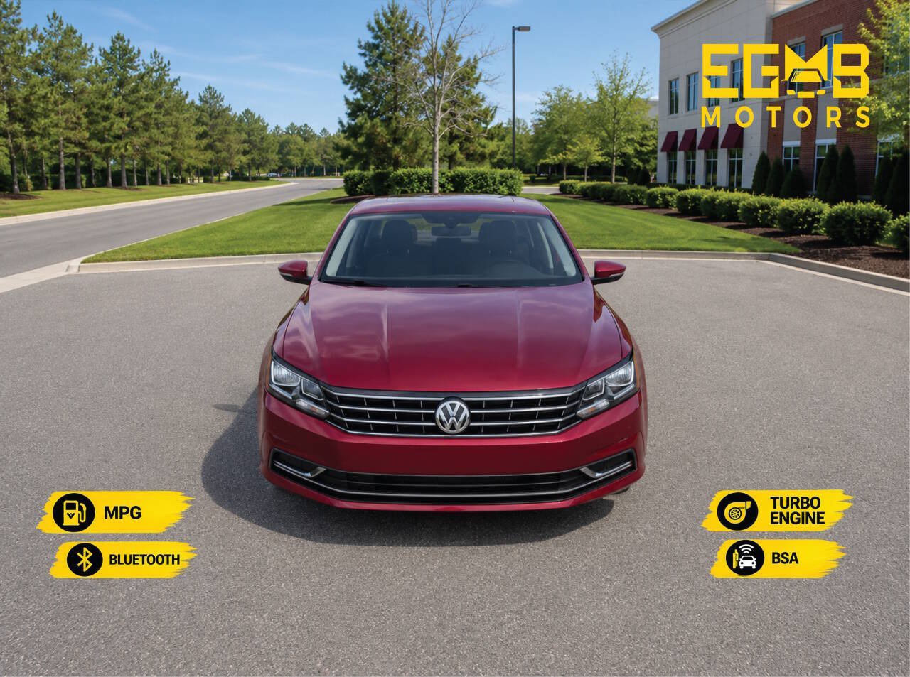 Used 2018 Volkswagen Passat 2.0T S w/ Driver Assistance Package FWD image 8