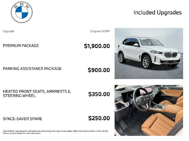 Certified 2025 BMW X5 xDrive40i w/ Premium Package AWD/4WD image 3