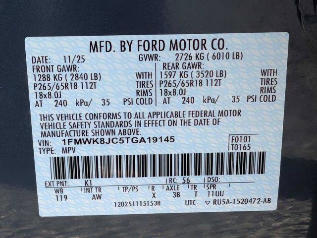 Certified 2026 Ford Explorer Tremor w/ Tremor Ultimate Package AWD/4WD image 30