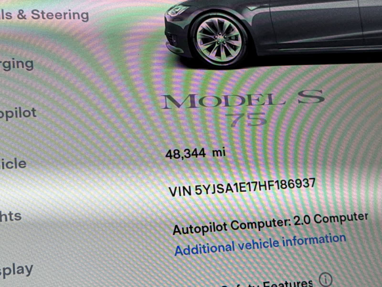 Used 2017 Tesla Model S 75 RWD image 27
