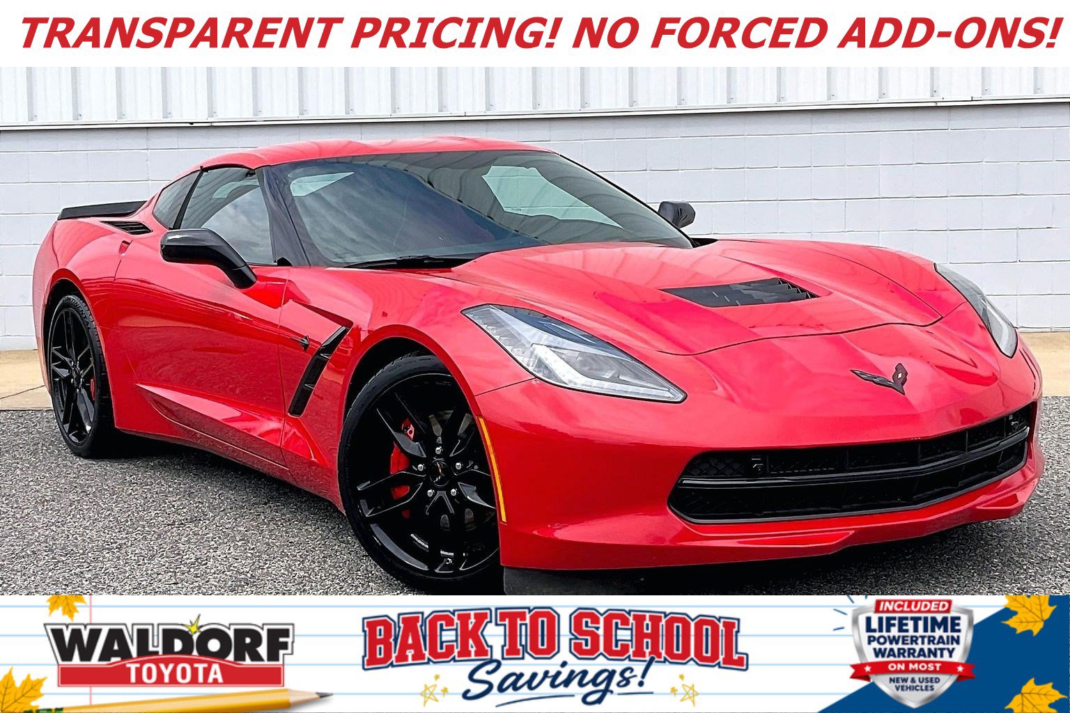 Used 2016 Chevrolet Corvette Stingray Coupe w/ 2LT Preferred Equipment Group RWD video 1