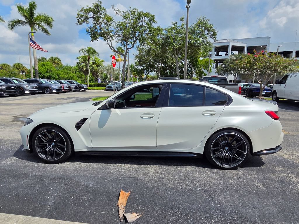 Used 2021 BMW M3 Competition w/ M Carbon Exterior Package RWD image 14