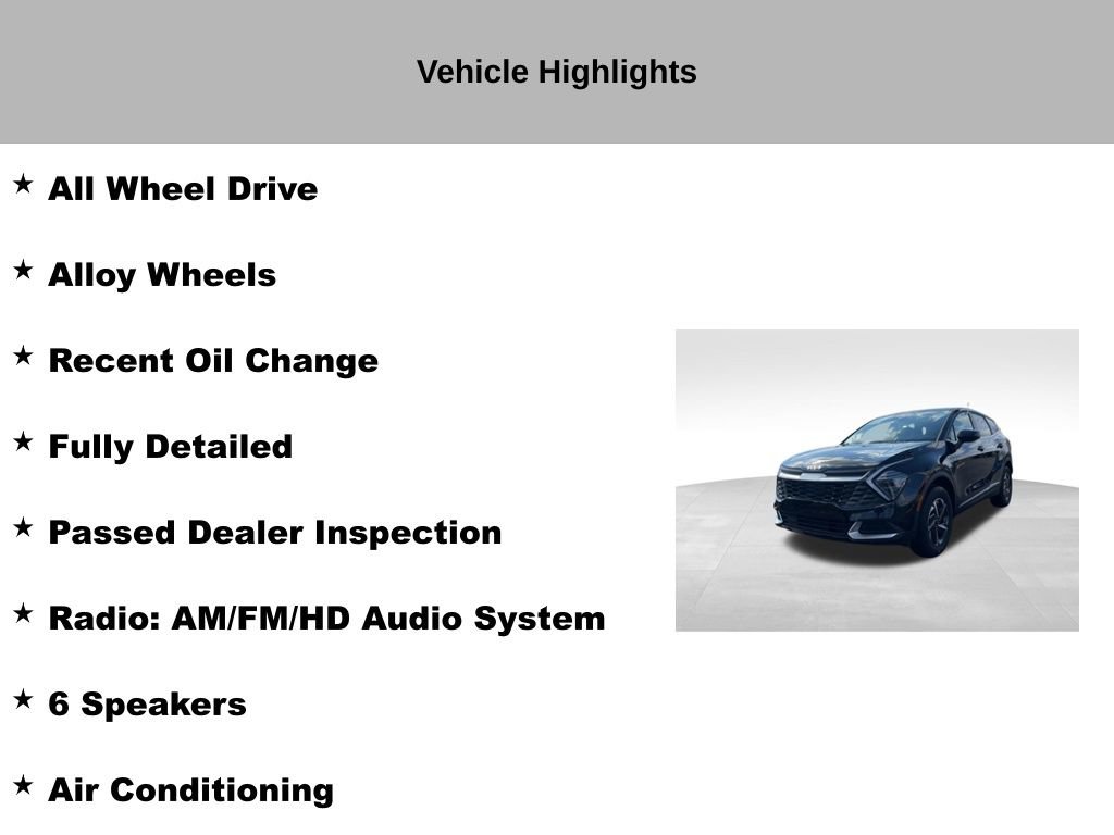 Certified 2025 Kia Sportage LX image 10