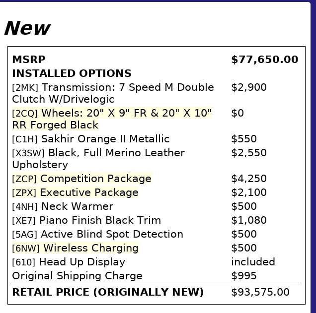 Used 2020 BMW M4 Convertible w/ Competition Package image 13